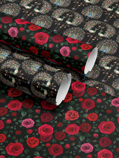 Elegant Wrapping Paper Peacock Gift Wrap Unique Wrapping Paper Wedding Gift Wrapping Paper Gift Package for Her Decorative Paper Thick Paper