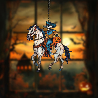 Human Skeleton Window Decor, mythical creature Acrylic Window Hanging Art Decoration, Bat lovers gift, Halloween gift, Spooky Season decor