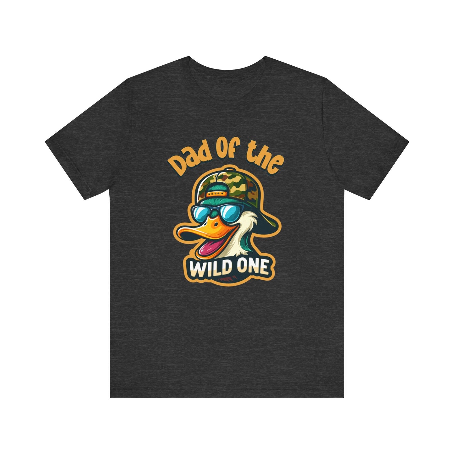 Dad of the Wild One T-Shirt: Duck Hunting Birthday - Bella Canvas 3001