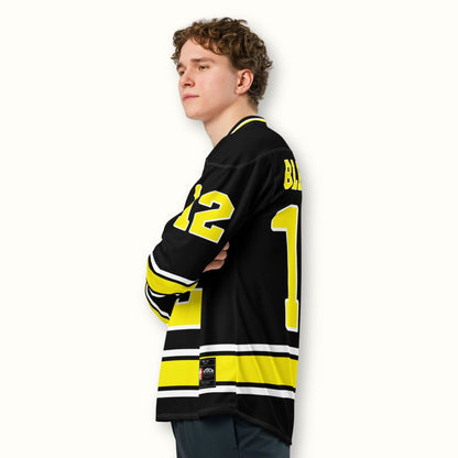 Unisex Oversized #12 Racing Hockey Jersey: Stock Car Racing Fan Apparel