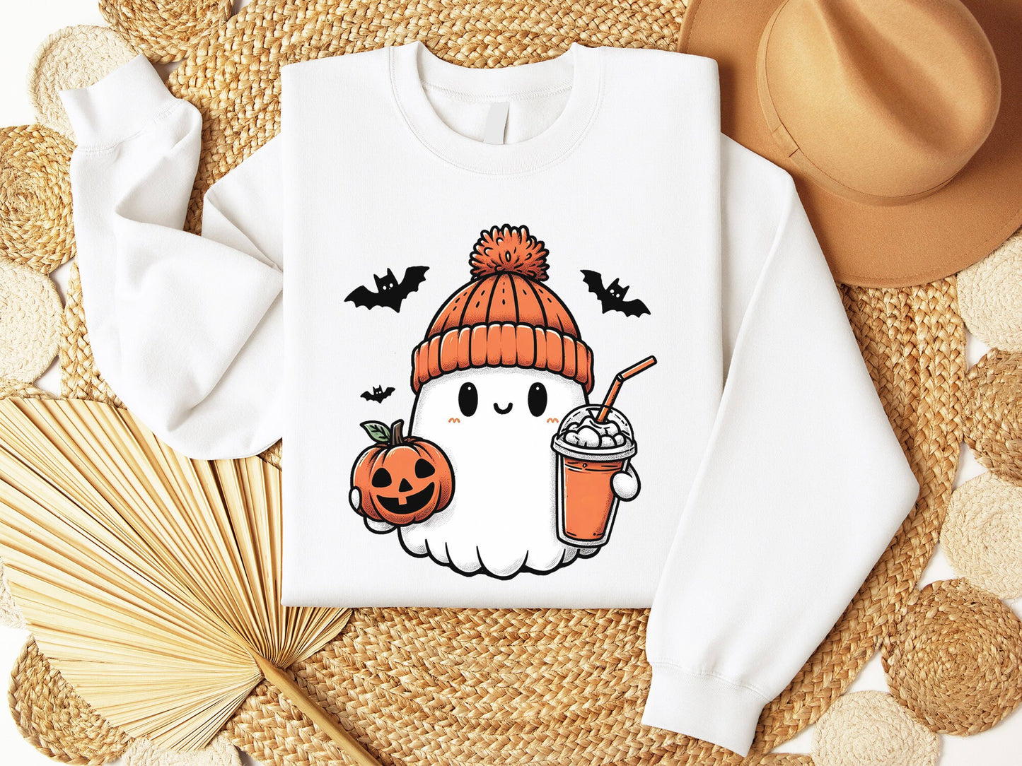 Halloween Sweatshirt, Spooky Season Sweatshirt, Halloween Party Shirt, Pumpkin Sweatshirt, Halloween Women's Fall Sweater