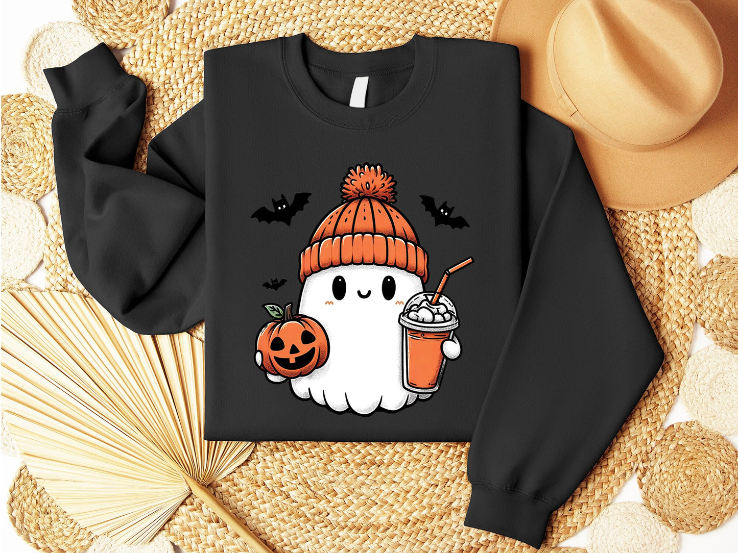 Halloween Sweatshirt, Spooky Season Sweatshirt, Halloween Party Shirt, Pumpkin Sweatshirt, Halloween Women's Fall Sweater