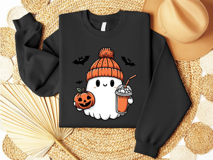 Halloween Sweatshirt, Spooky Season Sweatshirt, Halloween Party Shirt, Pumpkin Sweatshirt, Halloween Women's Fall Sweater
