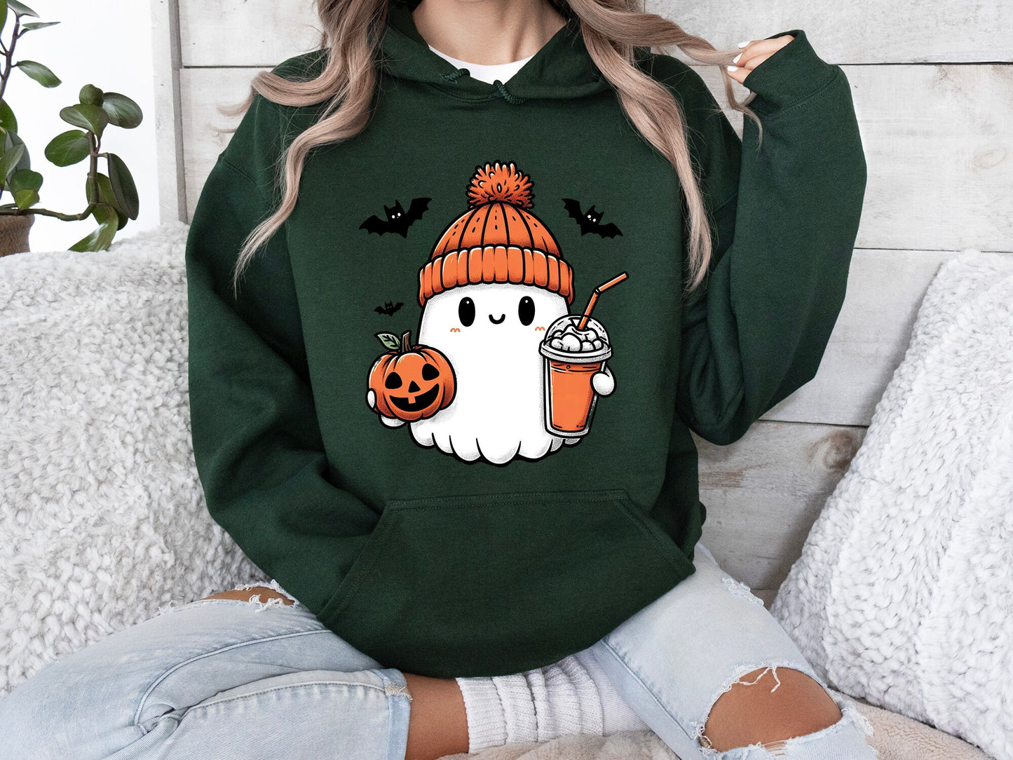 Halloween Sweatshirt, Spooky Season Sweatshirt, Halloween Party Shirt, Pumpkin Sweatshirt, Halloween Women's Fall Sweater