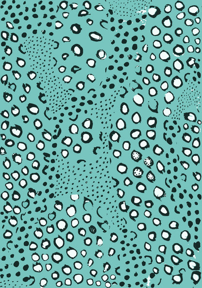 Organic Cotton Pyjama Set Women’s | Long Sleeve Sleepwear with Green Dots | Soft & Sustainable Lounge Trousers