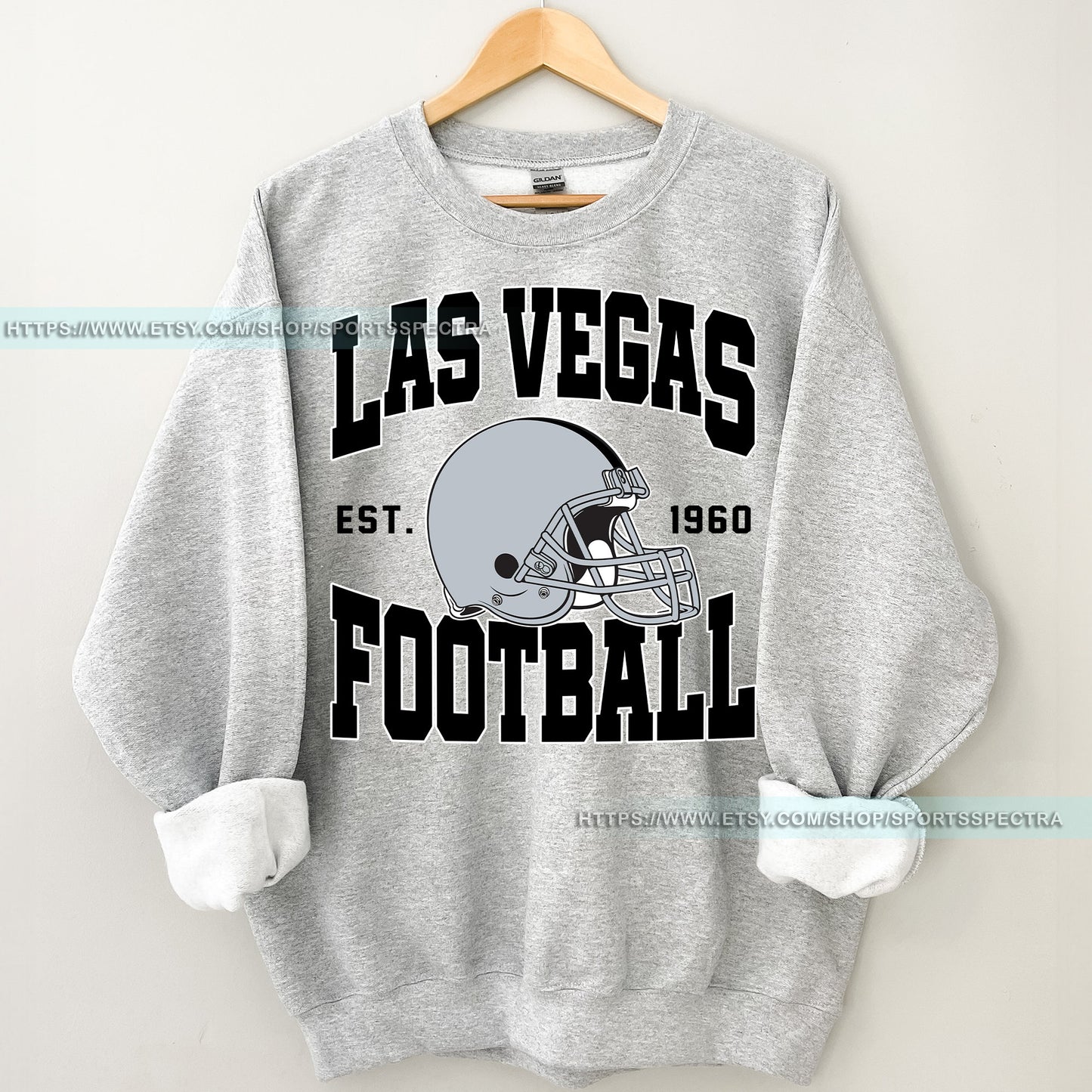 Las Vegas Football Sweatshirt, Retro Sports Fan Shirt, Game Day Gift Tee, Las Vegas Mascot Sweatshirt, Las Vegas Football Fan,Las Vegas Team