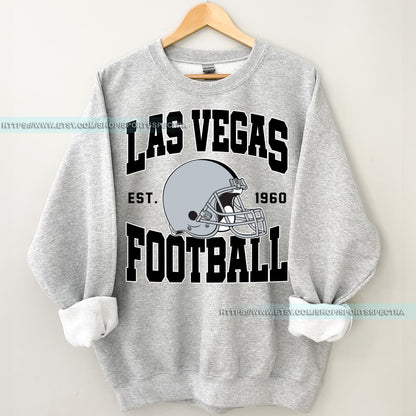 Las Vegas Football Sweatshirt, Retro Sports Fan Shirt, Game Day Gift Tee, Las Vegas Mascot Sweatshirt, Las Vegas Football Fan,Las Vegas Team