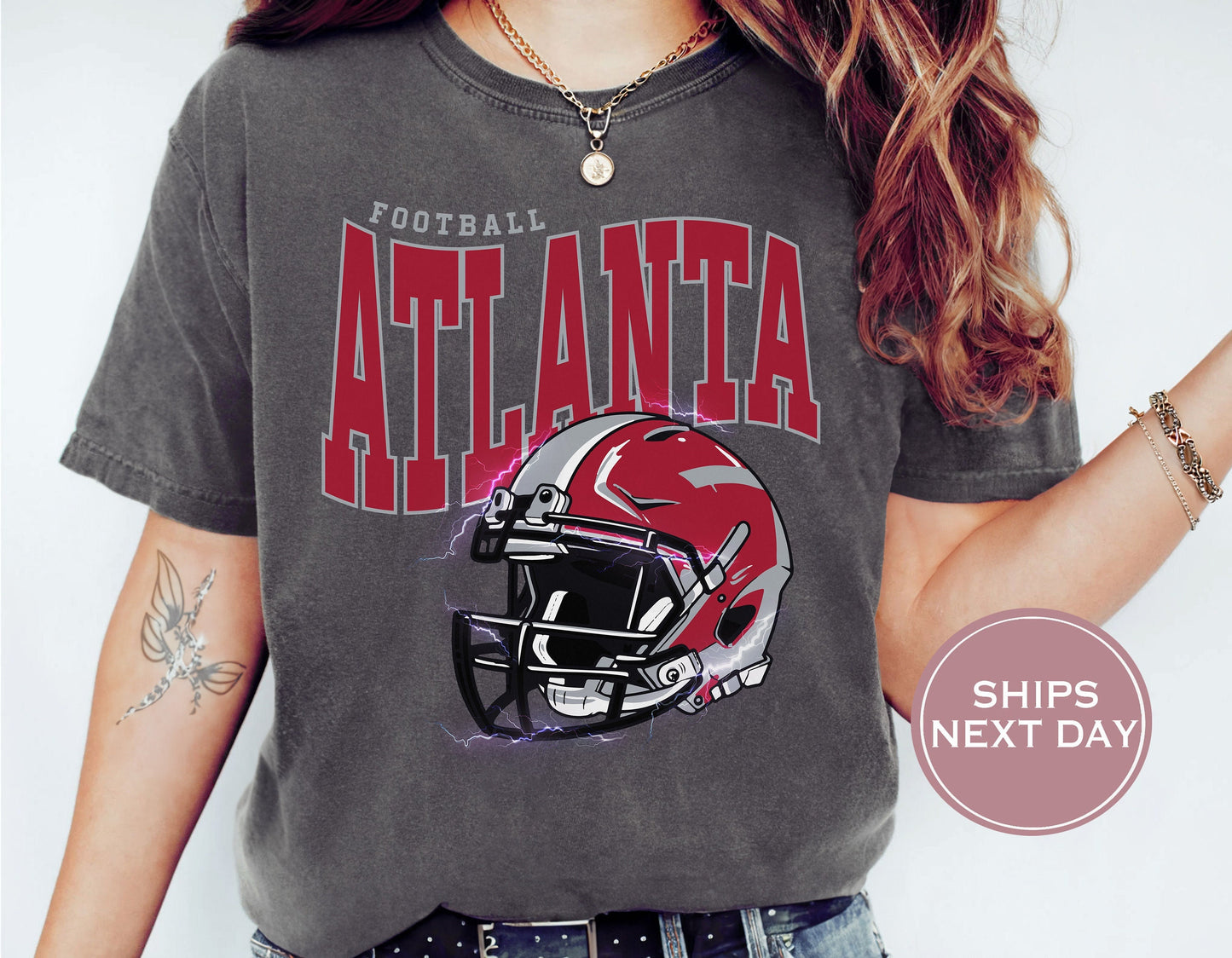Retro Atlanta Football Shirt, Vintage Atlanta Football Shirt, Atlanta Football Women Shirt, Trendy Atlanta Football Shirt, Game Shirt