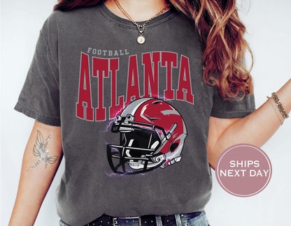Retro Atlanta Football Shirt, Vintage Atlanta Football Shirt, Atlanta Football Women Shirt, Trendy Atlanta Football Shirt, Game Shirt