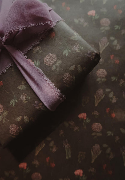 Garden flowers wrapping paper, Gift Wrap, gift wrapping paper, Gift Warp, Wrapping paper, gift paper, floral wrapping paper, recycled