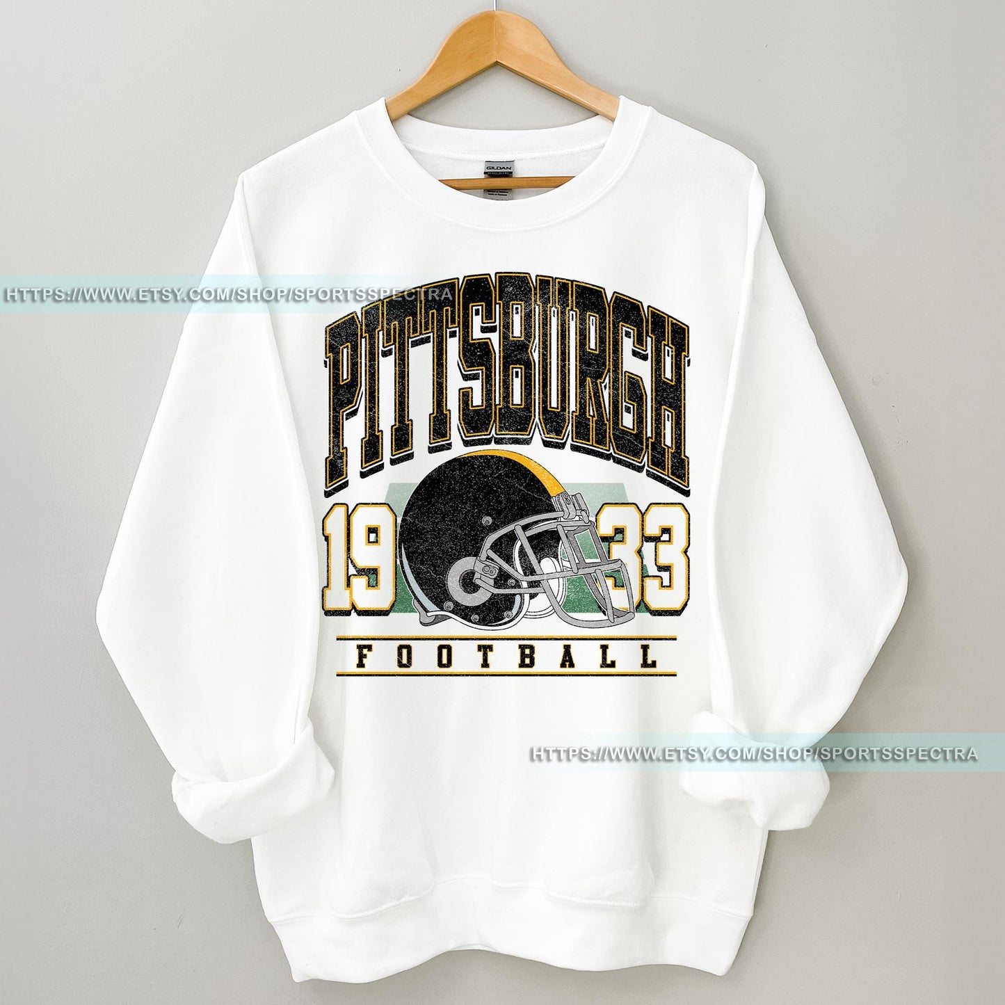 Pittsburgh Football Sweatshirt, Retro Sports Fan Shirt, Game Day Gift Tee, Pittsburgh Mascot Sweatshirt, Pittsburgh Football Fan Shirt