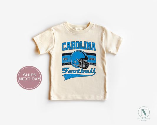 Retro Carolina Football Shirt, Vintage Carolina Football Shirt, Carolina Football Women Shirt, Carolina Football Toddler Shirt