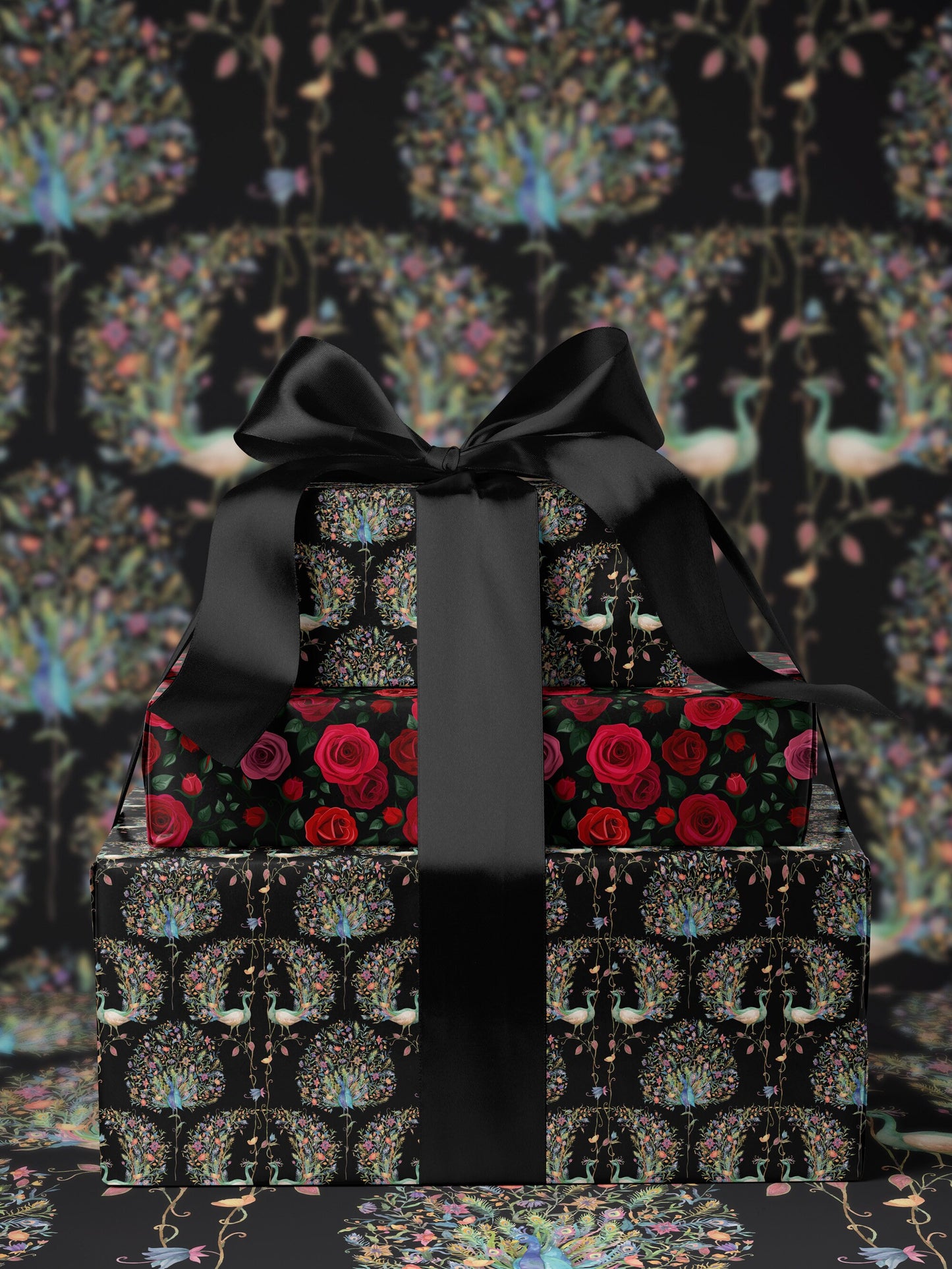 Elegant Wrapping Paper Peacock Gift Wrap Unique Wrapping Paper Wedding Gift Wrapping Paper Gift Package for Her Decorative Paper Thick Paper