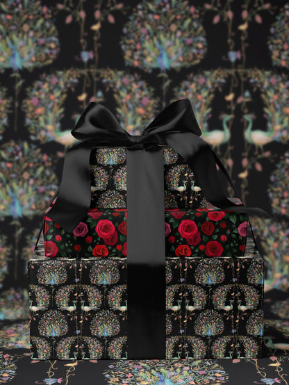 Elegant Wrapping Paper Peacock Gift Wrap Unique Wrapping Paper Wedding Gift Wrapping Paper Gift Package for Her Decorative Paper Thick Paper