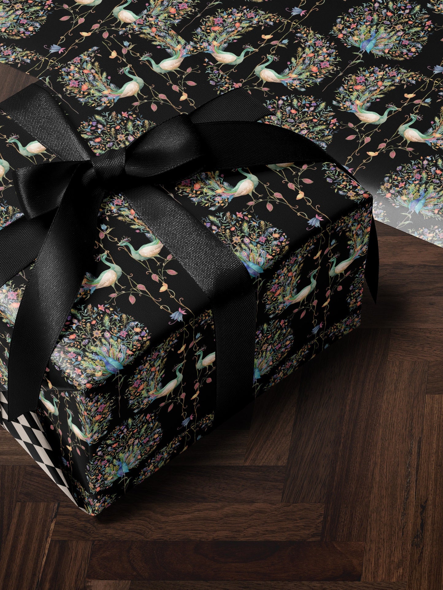 Elegant Wrapping Paper Peacock Gift Wrap Unique Wrapping Paper Wedding Gift Wrapping Paper Gift Package for Her Decorative Paper Thick Paper