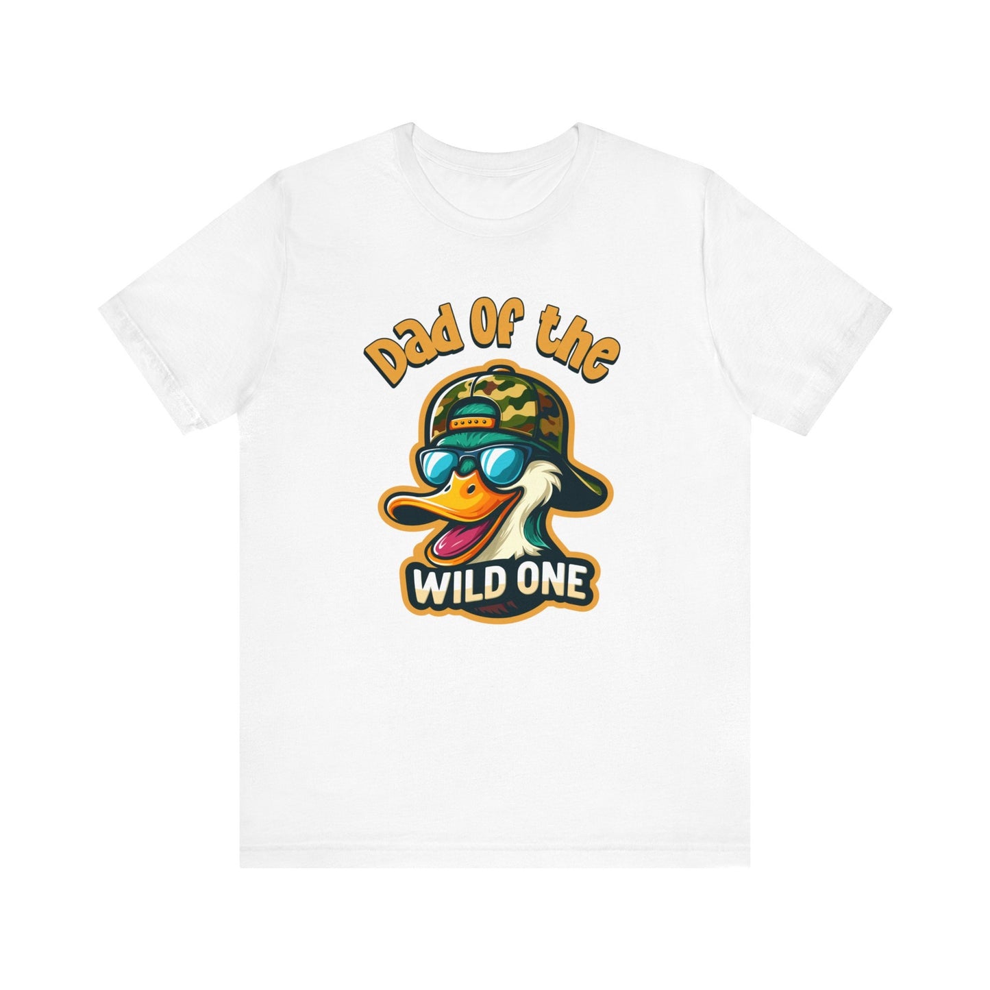Dad of the Wild One T-Shirt: Duck Hunting Birthday - Bella Canvas 3001