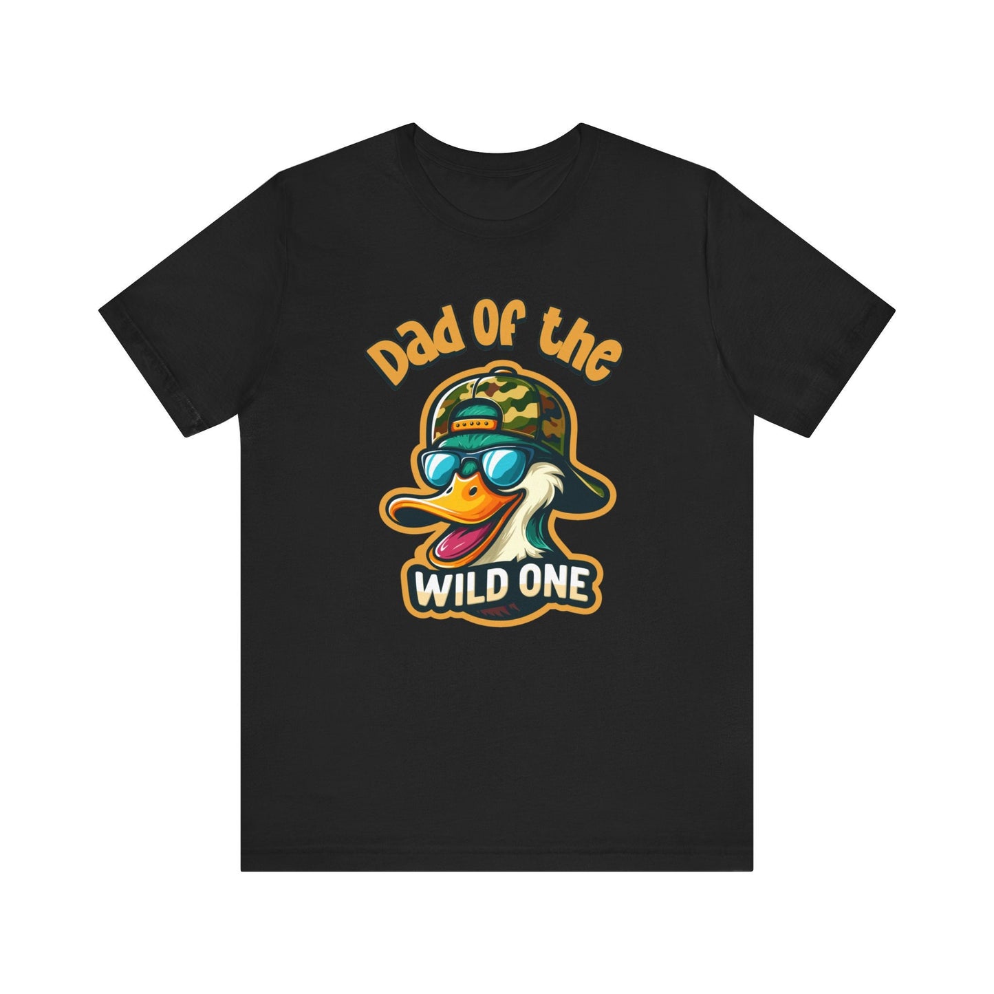 Dad of the Wild One T-Shirt: Duck Hunting Birthday - Bella Canvas 3001