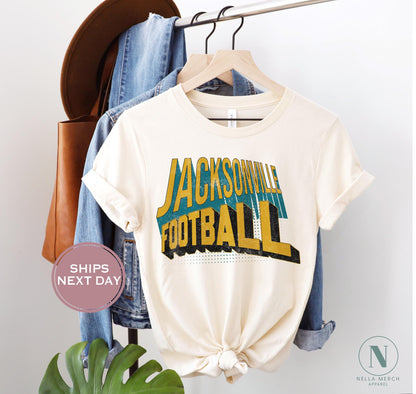 Jacksonville Football Shirt, Retro Jacksonville Football Shirt, Vintage Jacksonville Women Shirt, Jacksonville Florida Toddler Shirt