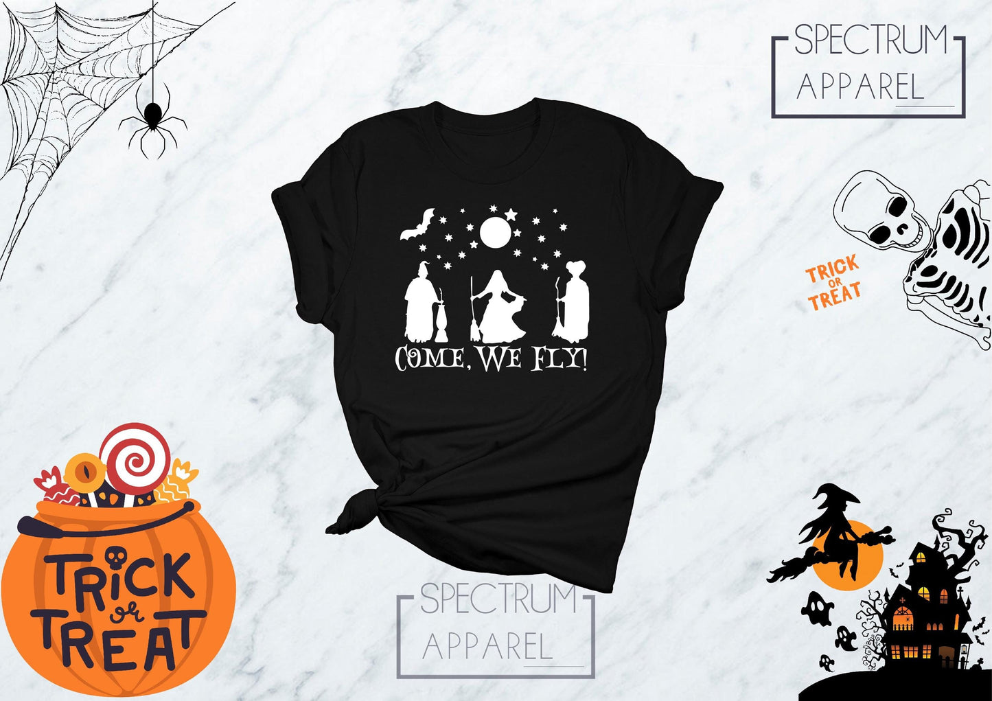 Come We Fly Shirt, Tonight We Fly Shirt, Witch Shirt, Witch Costume, Come We Fly Tshirt, Halloween Shirts, Halloween Tshirts, Halloween Gift