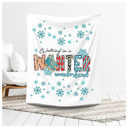 Christmas throw blanket custom winter throw blanket holiday blanket gift Christmas holiday couch throw winter snow blanket holiday home gift