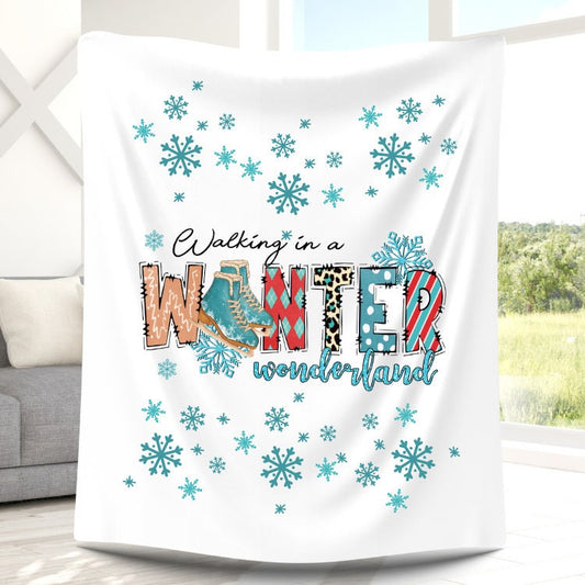 Christmas throw blanket custom winter throw blanket holiday blanket gift Christmas holiday couch throw winter snow blanket holiday home gift