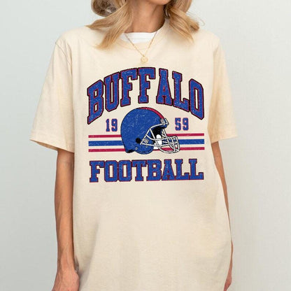 Retro Buffalo Football Sweatshirt,Buffalo Football Shirt, Sun Day Football,Buffalo Football Shirt, Game Day, Vintage Buffalo Football Shirt.