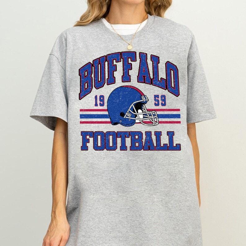 Retro Buffalo Football Sweatshirt,Buffalo Football Shirt, Sun Day Football,Buffalo Football Shirt, Game Day, Vintage Buffalo Football Shirt.