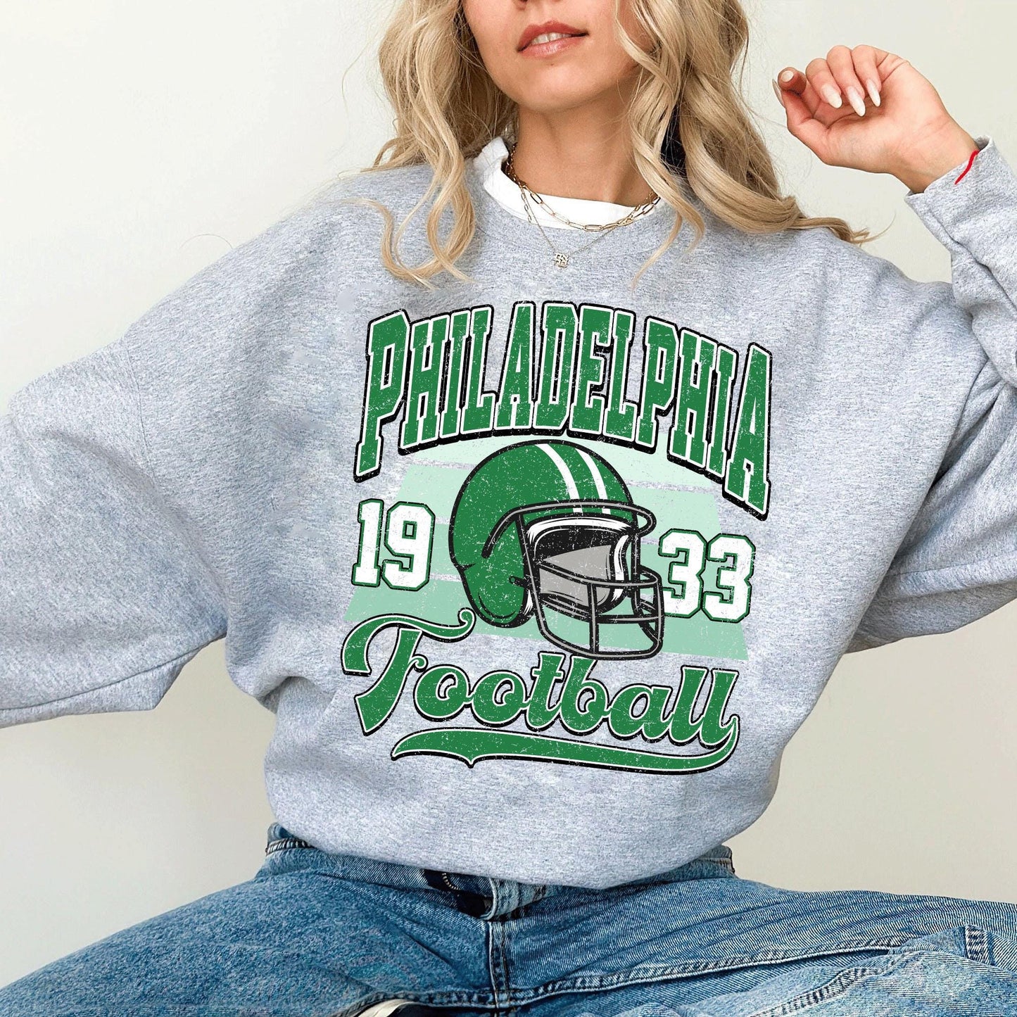Philadelphia Football Sweatshirt, Philadelphia Fans Shirt, Philadelphia Football Shirt, Philadelphia Retro, Vintage Style Gift, Football Tee