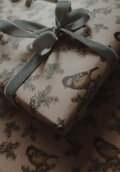 Christmas Wrapping paper, Christmas Gift Wrap, Christmas Wrap, Christmas Gift Warp, Xmas Wrapping paper, gift paper, birds paper