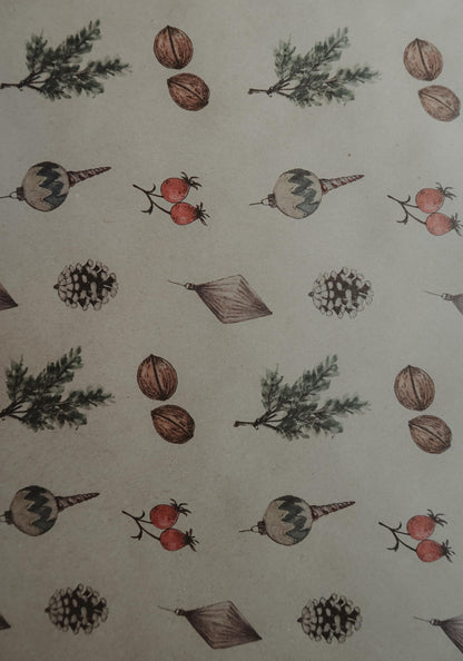 Christmas Wrapping paper, Christmas Gift Wrap, Rustic Christmas Wrap, Graphical Christmas Gift Warp, Xmas Wrapping paper, gift