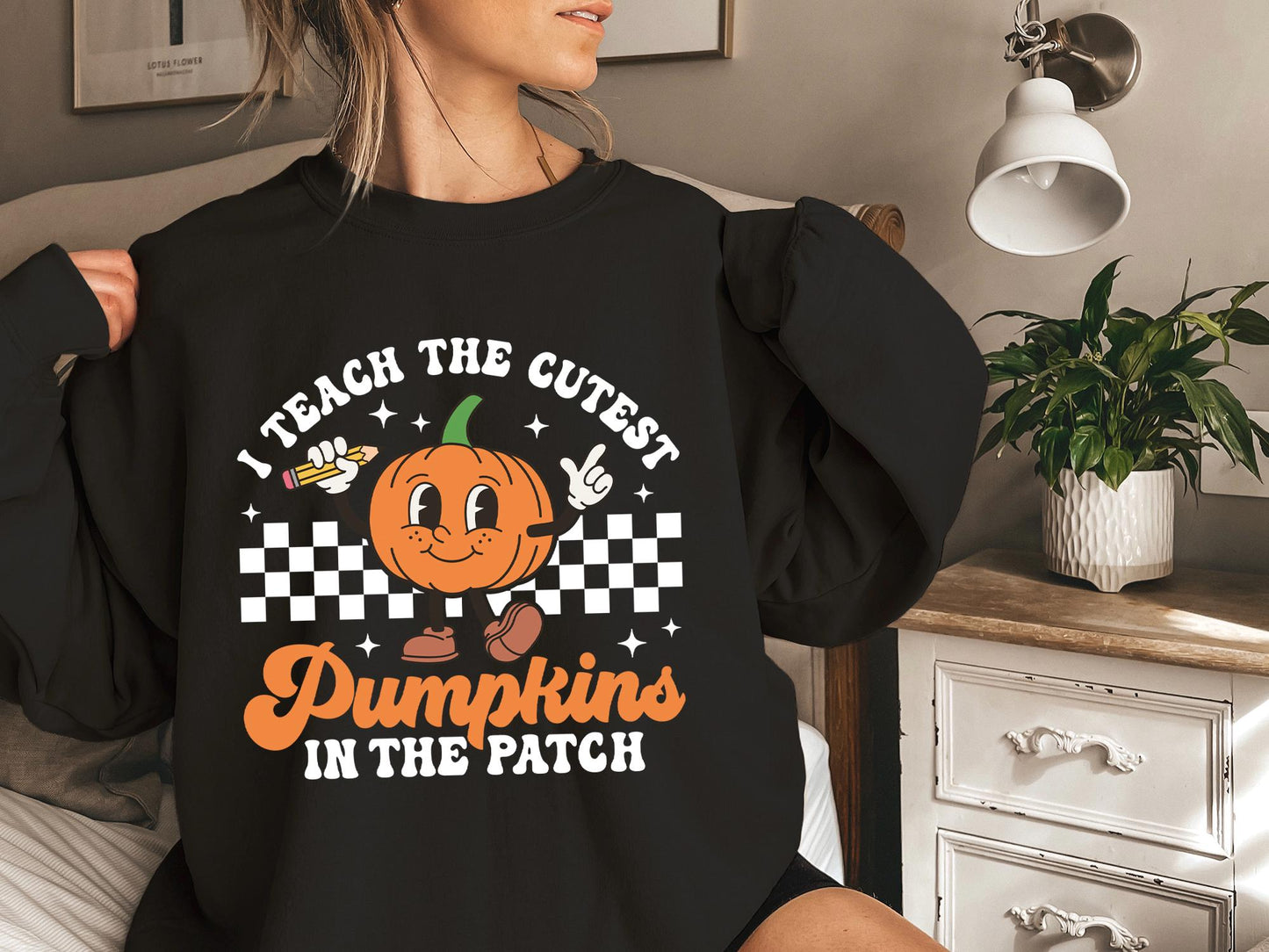 I Teach The Cutest Pumpkins In The Patch Shirt Tee,Halloween Teacher Sweatshirt, Fall Teacher Shirts,Pumpkin Teacher Tee,Cute Teacher Shirts