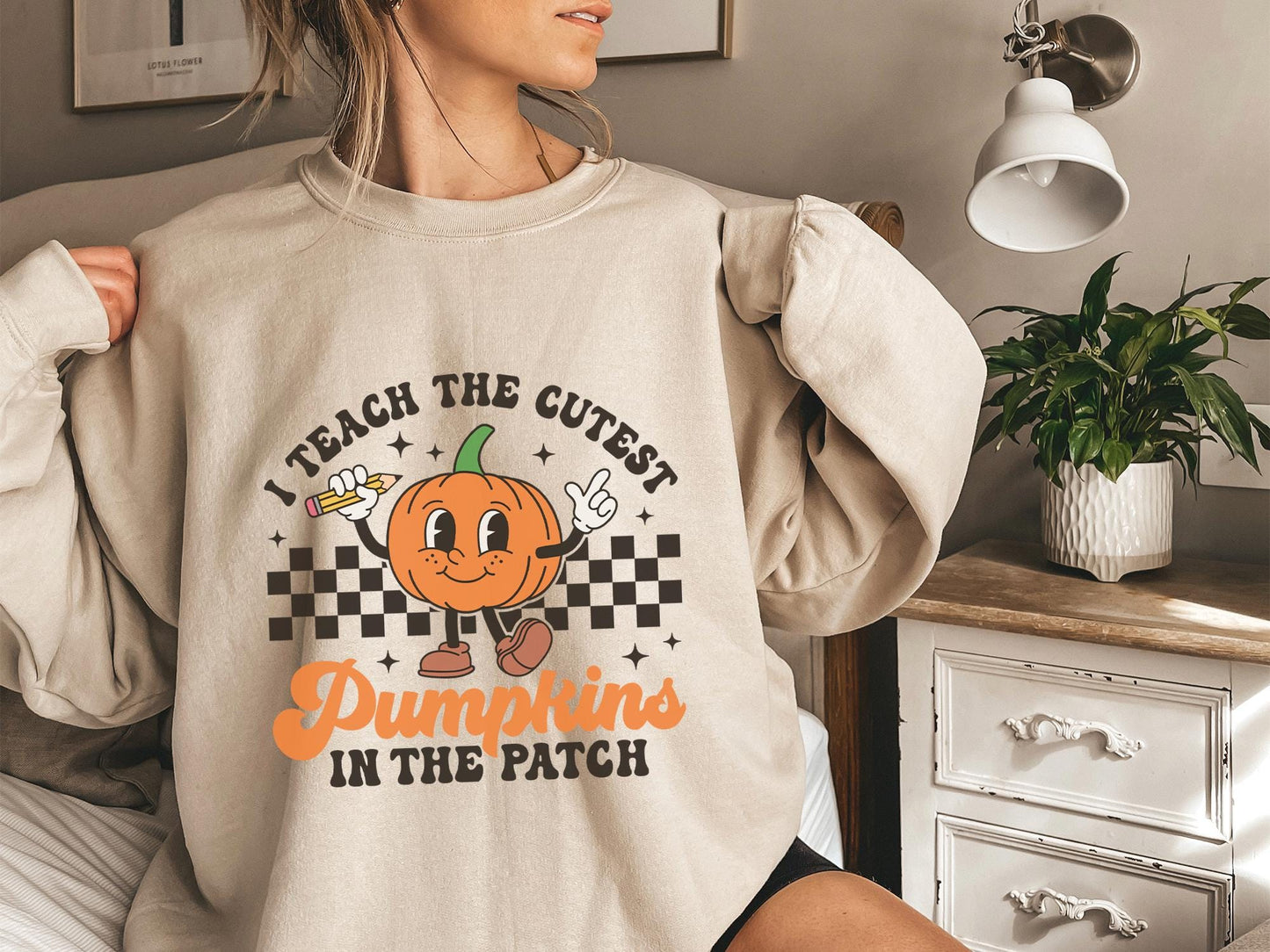I Teach The Cutest Pumpkins In The Patch Shirt Tee,Halloween Teacher Sweatshirt, Fall Teacher Shirts,Pumpkin Teacher Tee,Cute Teacher Shirts