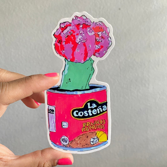 Rasquachismo Nopalitos Succulent | Large 5" Sticker Decal | Water-Resistant | Latino Plants