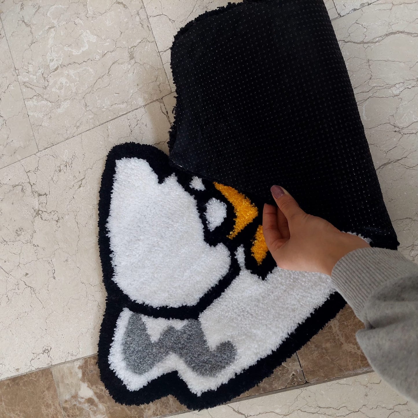 Funny Rug,Cute Hand Tufted Egg RugCute Tuft Rug,Custom Tuft Rug,100% Acrylic Soft Rug,Hand Tuft Egg Rug,Area Rug, Modern Rug, Handmade Decor