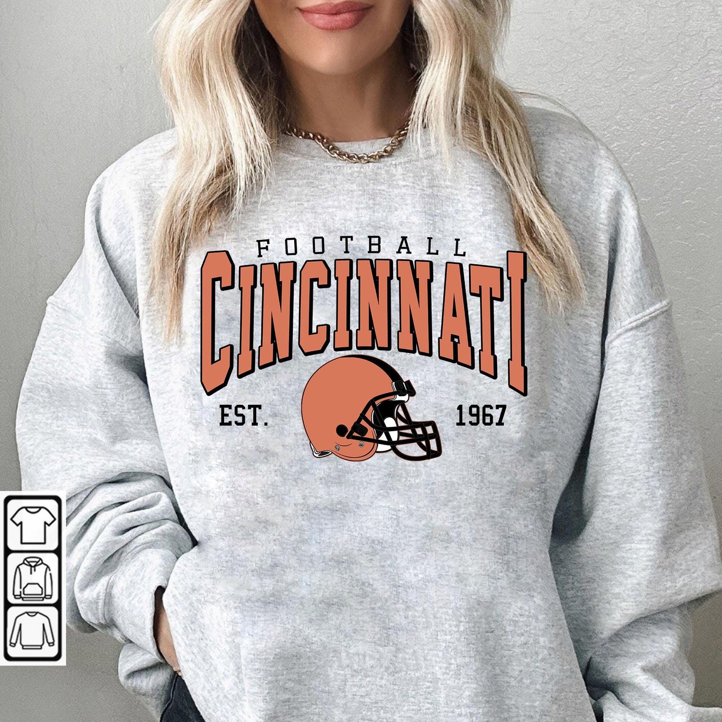 Trendy Cincinnati Football Fan Gift, Cincinnati Game Day Shirt, Retro Cincinnati Football Sweatshirt, Cincinnati Shirt, Game Day Shirt.