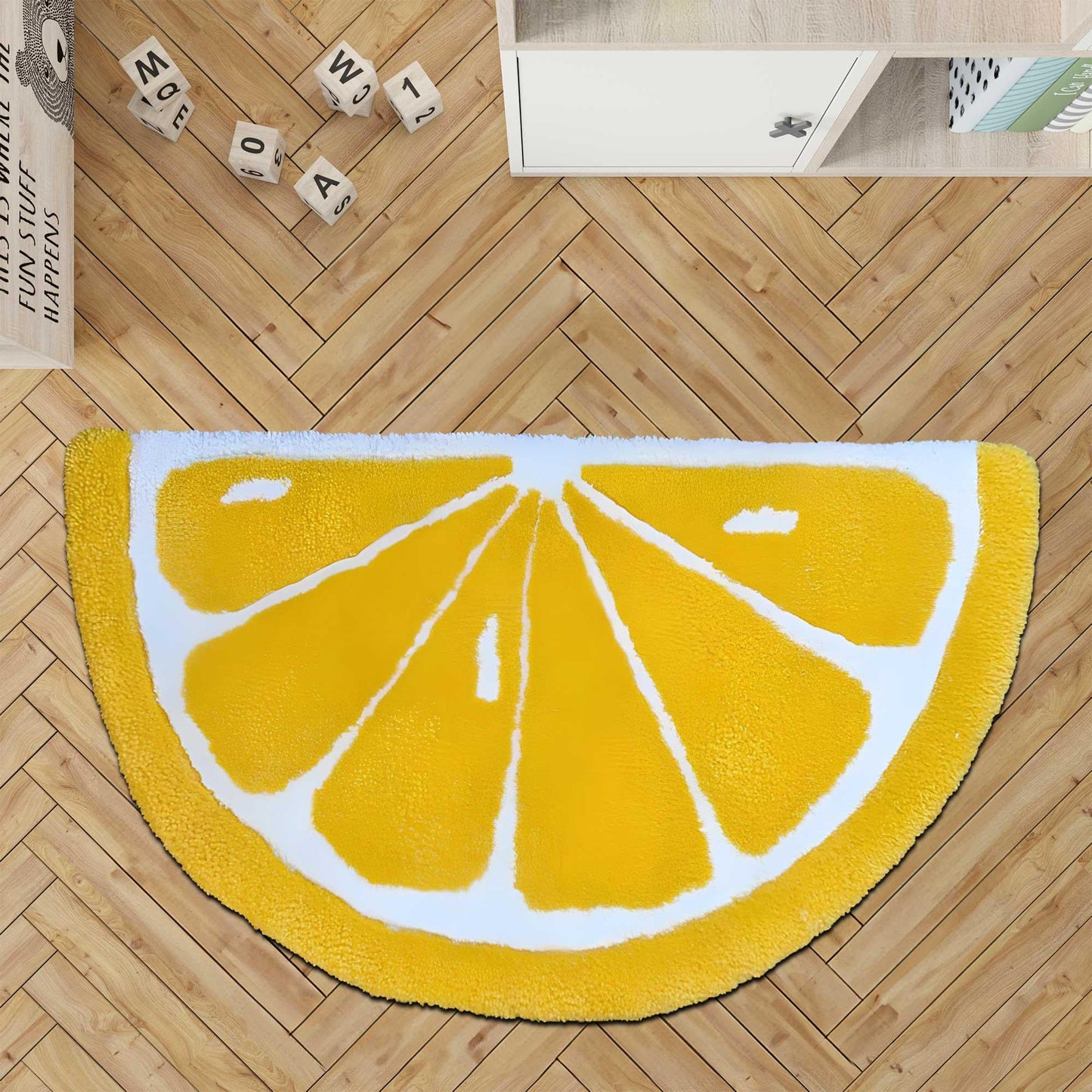 Fruit rug, Lemon Twist Rug ,Custom Rug, Bedroom Rug, Custom Carpet, Fun Area Rug, Home Decor, Lime rug, Yellow Lemon rug, lemon slice rug