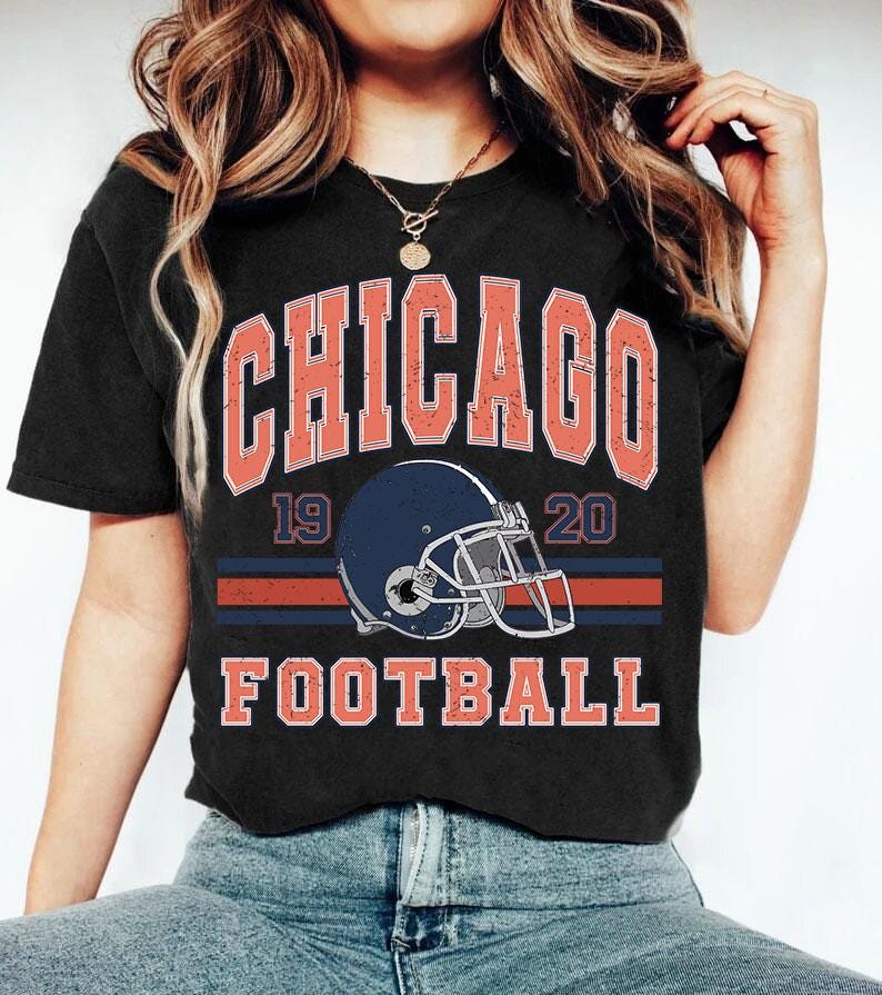Chicago Football 1920 Shirt, Chicago Football Shirt, Chicago Football Women Shirt, Chicago Football Gift Shirt, Game Day Shirt.