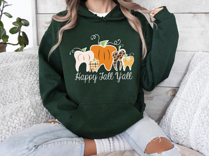 Fall Dentist Shirt, Dental Halloween Shirts, Matching Halloween Dental Shirts, Dental Hygiene Sweatshirts, Dental Office Tshirt