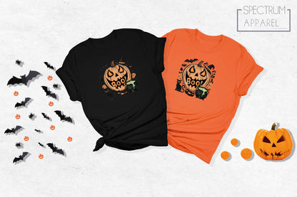 Halloween Boo Shirt, Pumpkin Shirt, Retro Halloween Tshirt, Halloween Shirt, Halloween Tshirt, Halloween Funny Shirt, Halloween Gifts