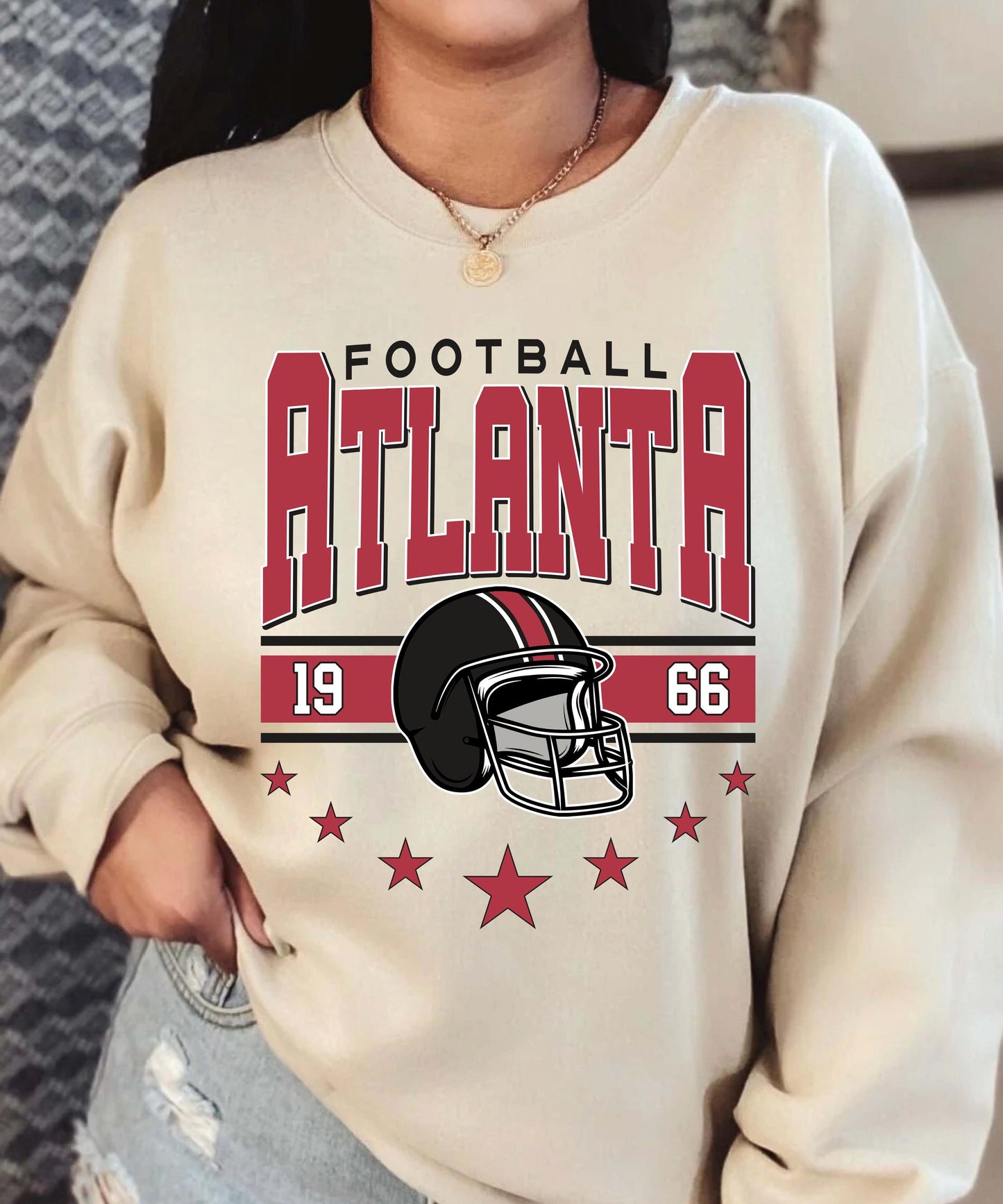Retro Atlanta Football Shirt, Vintage Atlanta Football Shirt, Atlanta Football Women Shirt, Atlanta Football Toddler Shirt, Game Day Shirt.