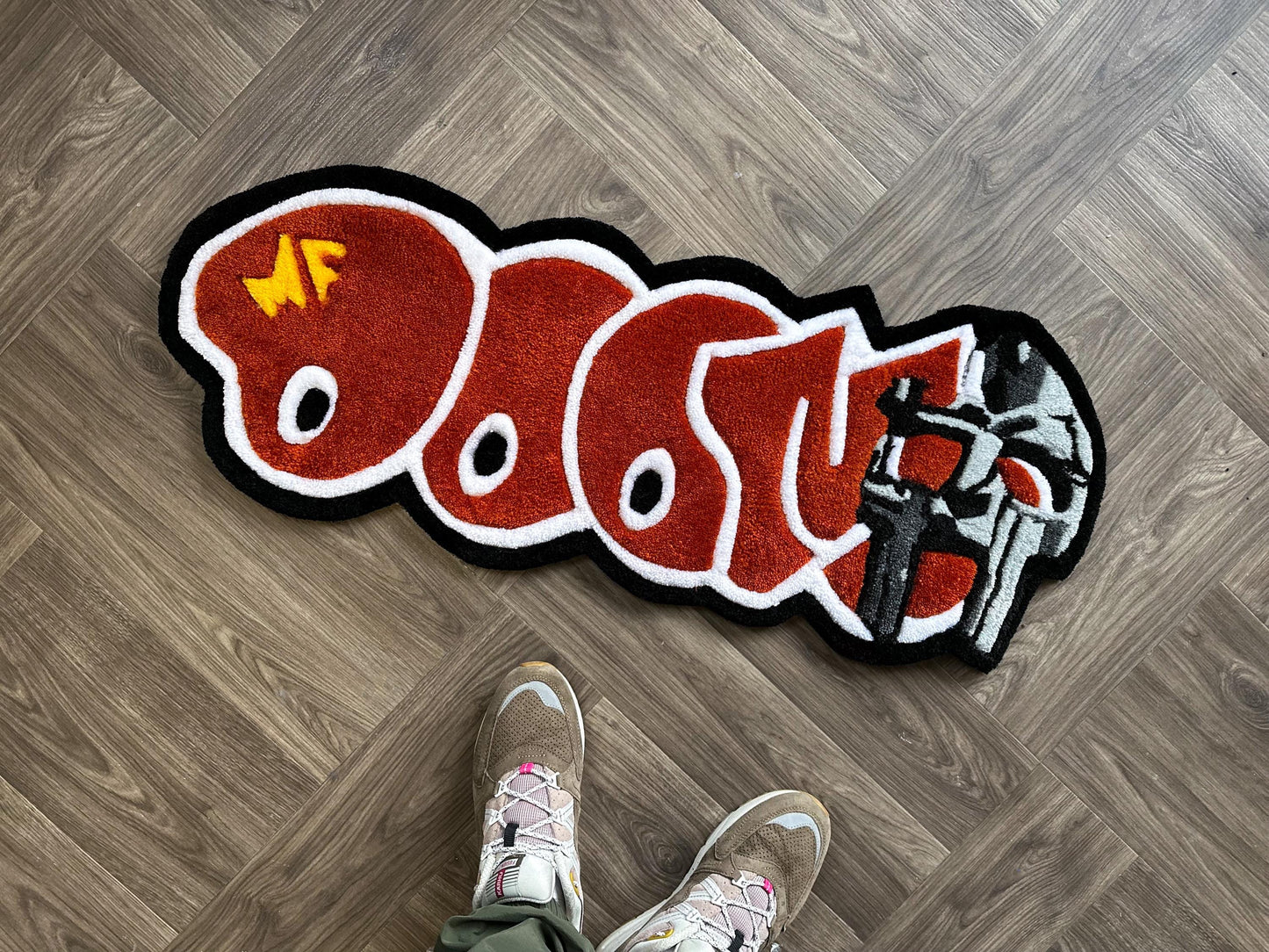 Custom rugs CD rug Hypebeast rug Tufted rug Rugs for bedroom aesthetic doom rug Rap rug Gift for him Ready to ship ocean rug Album rug