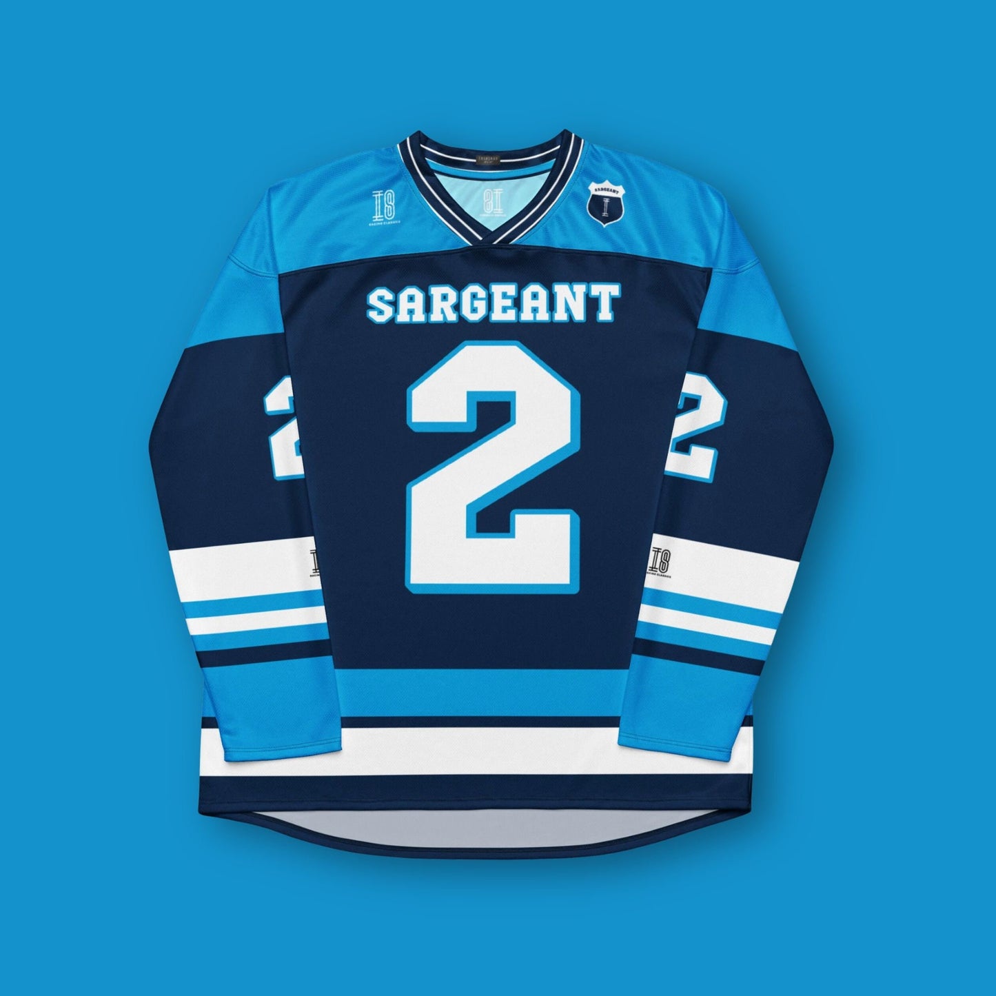 Motorsport-Inspired Oversized Unisex Hockey Jersey: Unisex Racing #2 Fan Apparel