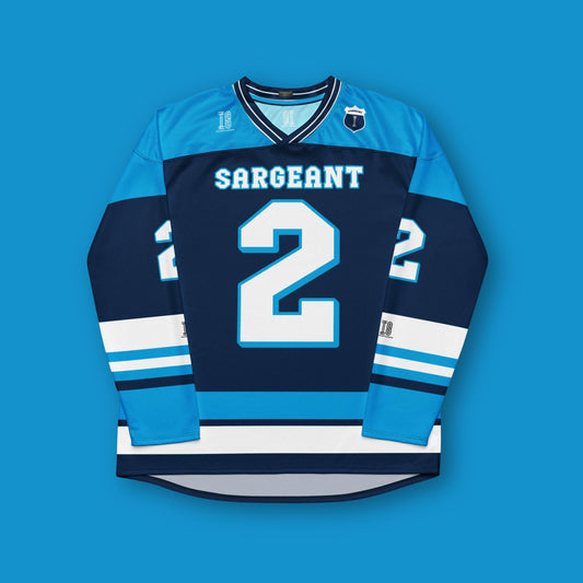 Motorsport-Inspired Oversized Unisex Hockey Jersey: Unisex Racing #2 Fan Apparel
