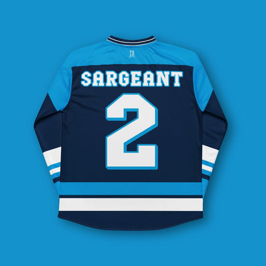 Motorsport-Inspired Oversized Unisex Hockey Jersey: Unisex Racing #2 Fan Apparel