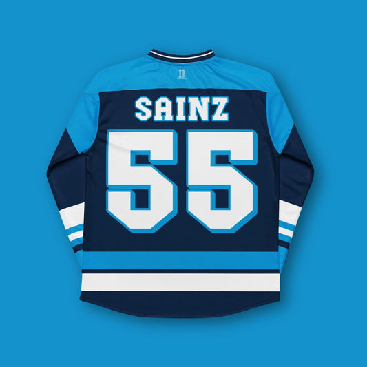 Racing #55 Fan Oversized Hockey Jersey – Unisex Streetwear Jersey with Bold Number Graphics