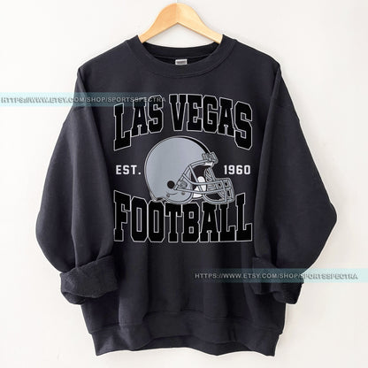 Las Vegas Football Sweatshirt, Retro Sports Fan Shirt, Game Day Gift Tee, Las Vegas Mascot Sweatshirt, Las Vegas Football Fan,Las Vegas Team