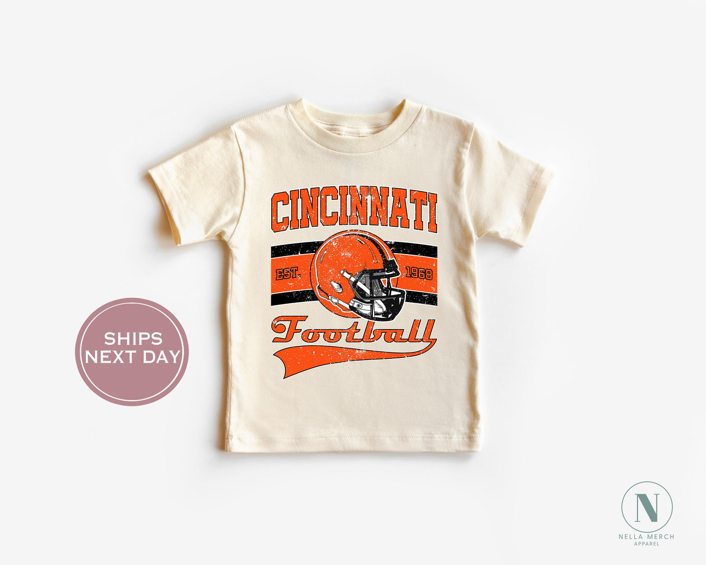 Cincinnati Football Shirt, Retro Cincinnati Football Shirt, Vintage Cincinnati Women Shirt, Cincinnati Toddler Shirt