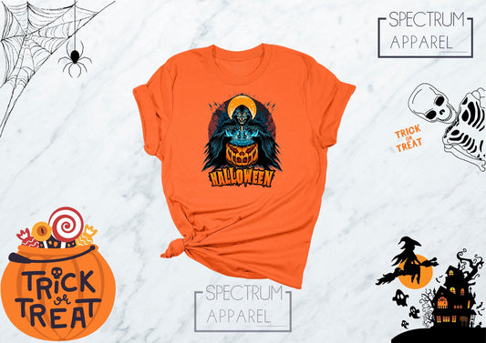 Halloween Skeleton Shirt, Skeleton Shirt, Scary Halloween Shirt, Halloween Party Shirt, Halloween Tshirts, Halloween Shirts, Halloween Gifts
