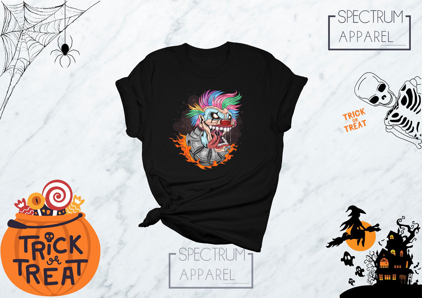 Halloween Clown Shirt, Halloween Costume, Halloween Costumes, Halloween Party Shirts, Halloween Tshirts, Halloween Shirts, Halloween Gifts