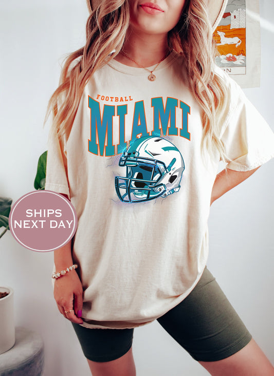 Retro Miami Football Shirt, Vintage Miami Football Shirt, Miami Football Shirt, Trendy Miami Football Shirt, Game Shirt